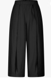 Casual Solid Wide Leg Pants