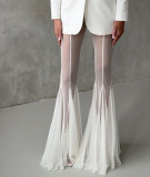Women's Spring Summer Stretch Slim Fit Bell Bottom Pants