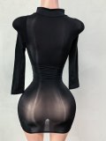 Women's Thin High Stretch See-Through Tight-Fitting Dress Lingerie