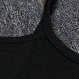 Women's Sexy Strap V-Neck Club Mini Dress
