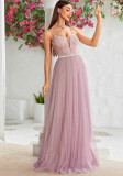 Women's Chic Slim-Fit Bridesmaid Formal Dress