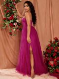 Women Summer One-Shoulder Slit Dress