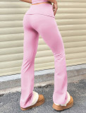 Women Bell Bottom Casual Pant