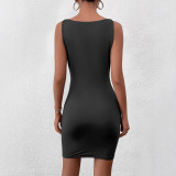 Chic High Stretch Slim Fit Bodycon Mini Dress
