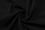 Women Slash Shoulder Patchwork Feather Evening Dress