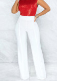 Women Sexy Zipper Pants