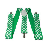 Women St. Patrick's Day Irish Back Corset Tie Three-Piece Set