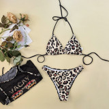 Women's Sexy Beach Holiday Mesh Cover-Up Dress Bikini Three-Piece Set