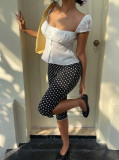 Women Summer Polka Dot Shorts