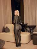 Women Sexy Print Long-Sleeve Top and Pants Two-Piece Set