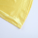 Women Spring/Summer Sexy Slash Shoulder Backless Camisole Dress