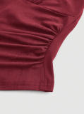 Women Sexy Halter Neck Lace-Up V-Neck Backless Camisole Top
