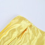 Women Spring/Summer Sexy Slash Shoulder Backless Camisole Dress