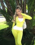 Women spring/summer letter print top and Pants two-piece set