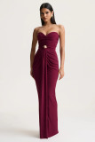 Women backless maxi dress