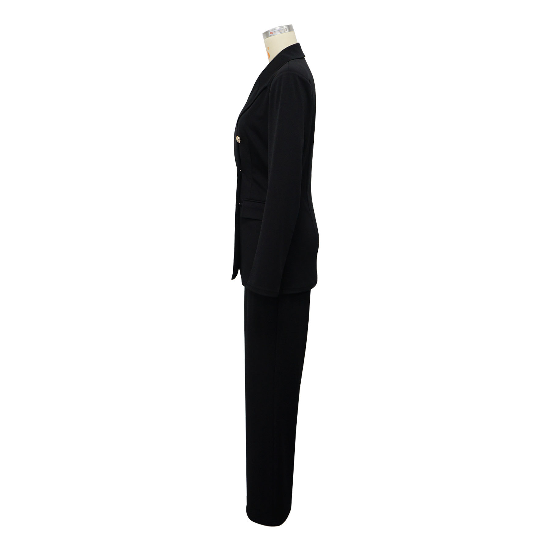 Women button-down collar blazer and Pants two-piece set