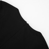 Women Sexy U-Neck Jumpsuit
