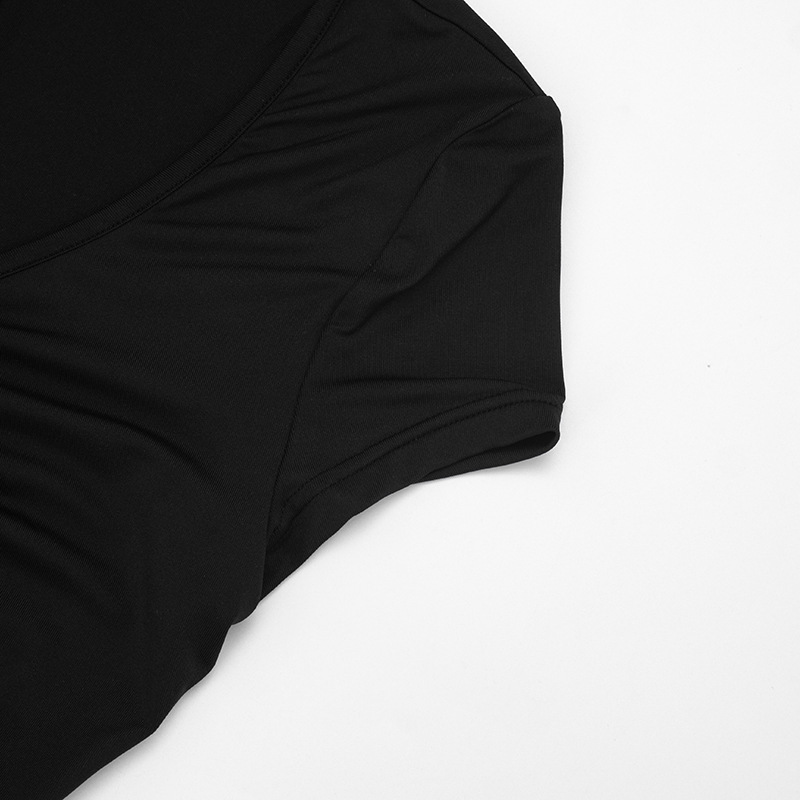 U-Neck Jumpsuit for Casual Evening Wear