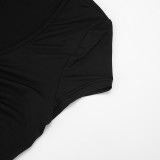 Women Sexy U-Neck Jumpsuit