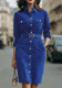 Women Casual Long-sleeved Dress