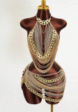 Women pearl vestpearl bra chain Top
