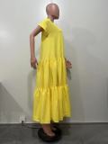 Women Spring/Summer Multi-Layer Patchwork Dress