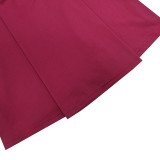 Spring Women Strapless Ruched Slim Waist Elegant Formal Long Dress