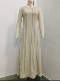 Summer Women Sleeveless Ruched Elegant Long Dress