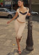 Women Spring/Summer Sexy Backless Short-Sleeve Top and Capri Pants Casual Two-Piece Set