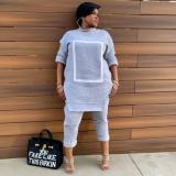 Women Winter Hoodies Fleece Top and Pant Two-Piece Set