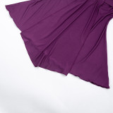 Women Sexy Strapless Halter Neck Dress