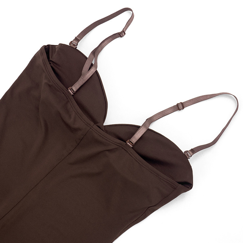 Strap Slim Fit Jumpsuit for Spring Evening Wear