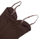 Spring Women Sexy Strap Slim Fit Jumpsuit