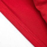 Spring Women Solid Strap Sexy Tank Top Pants Set