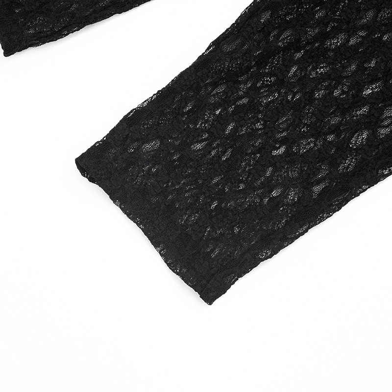 See-Through Lace Capri Pants for Beach & Party Wear