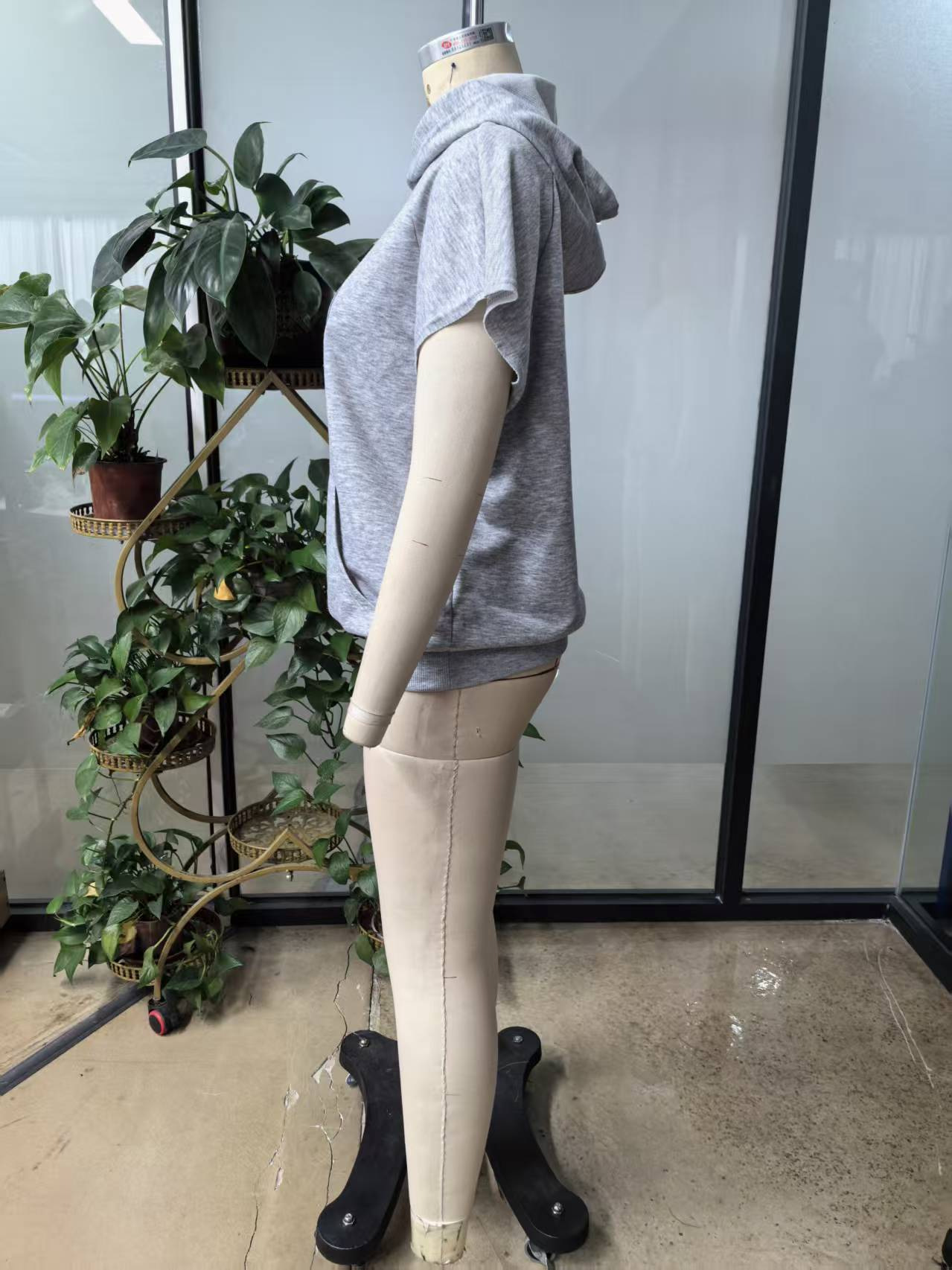 Letter Print Hooded Sweatshirt for Casual Loungewear