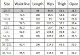 Men's Ripped Embroidered Stretchy Denim Trousers