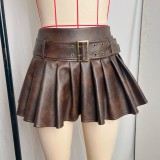 Women pleated skirt