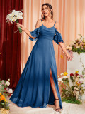 Women Strappy Prom Birthday Elegant Wedding Bridesmaid Dress