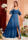 Women Strappy Prom Birthday Elegant Wedding Bridesmaid Dress
