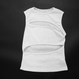 Spring Women's Solid Slim Waist Slim Fit Sexy Two-Piece Shorts Set