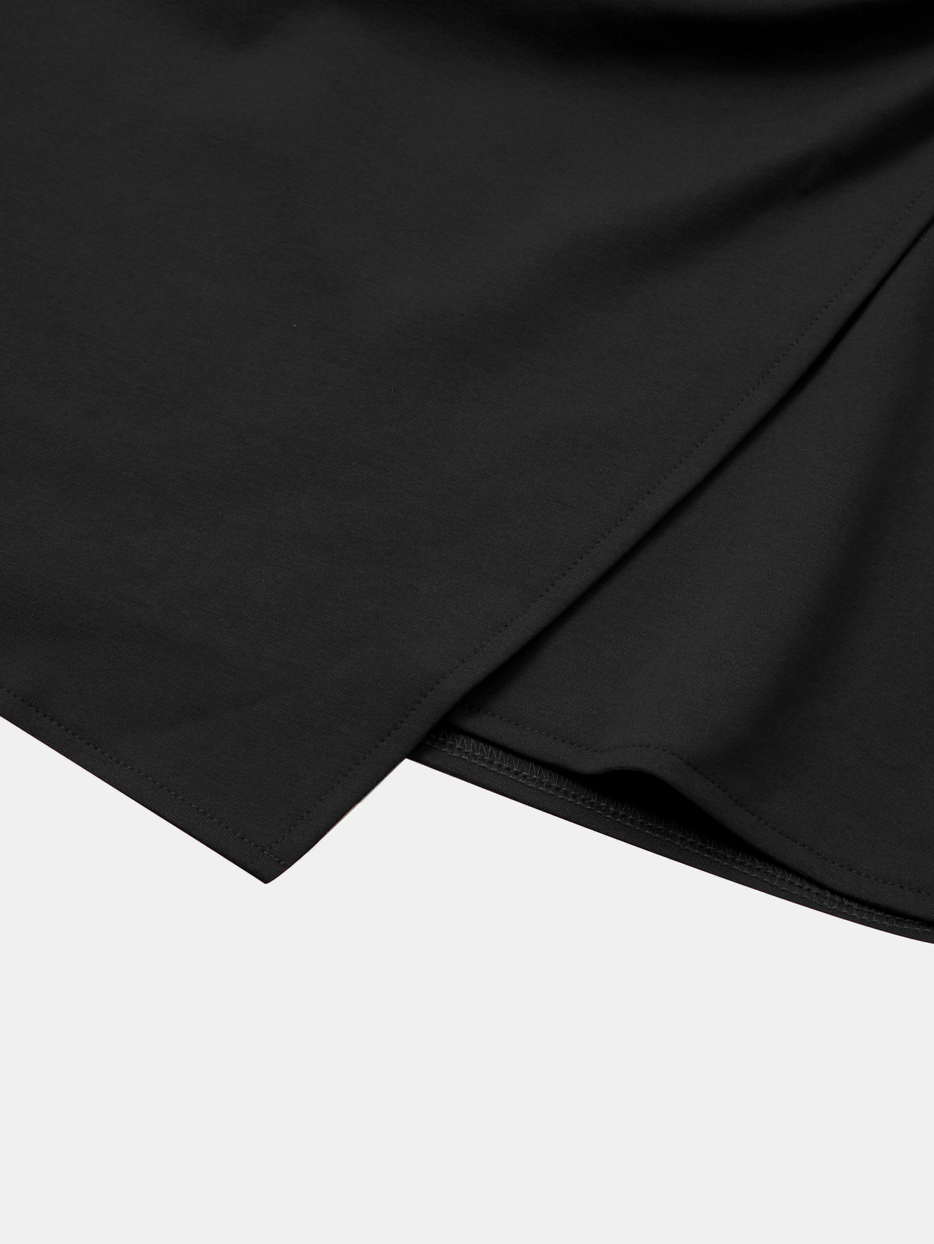 Irregular Ruched High-Waist Elastic Knot Bodycon Mini Skirt