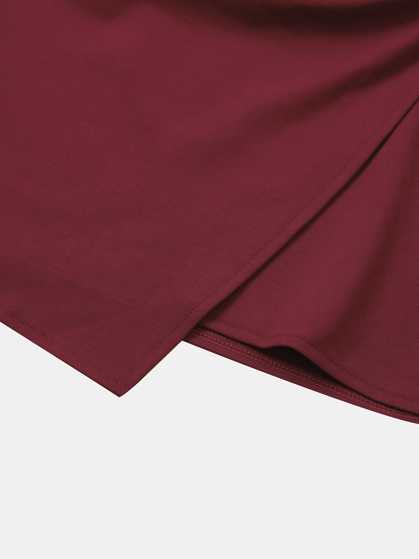 Irregular Ruched High-Waist Elastic Knot Bodycon Mini Skirt