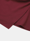Spring Women's Irregular Ruched High-Waist Elastic Knot Bodycon Mini Skirt
