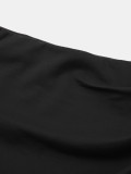 Spring Women's Irregular Ruched High-Waist Elastic Knot Bodycon Mini Skirt