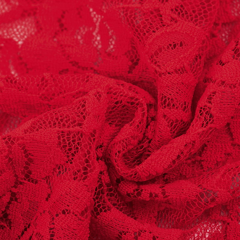See-Through Backless Hollow-Out Lace Jumpsuit for Club Wear