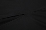 Women summer elegant slash shoulder tassel patchwork dress