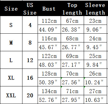 American Style Letter Print Short-Sleeve T-Shirt