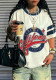 Women summer American style letter print short-sleeved top T-shirt
