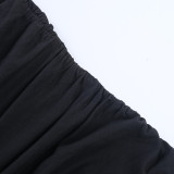 Spring Summer Women Sexy Halter Neck Low Back Beaded Club Dress